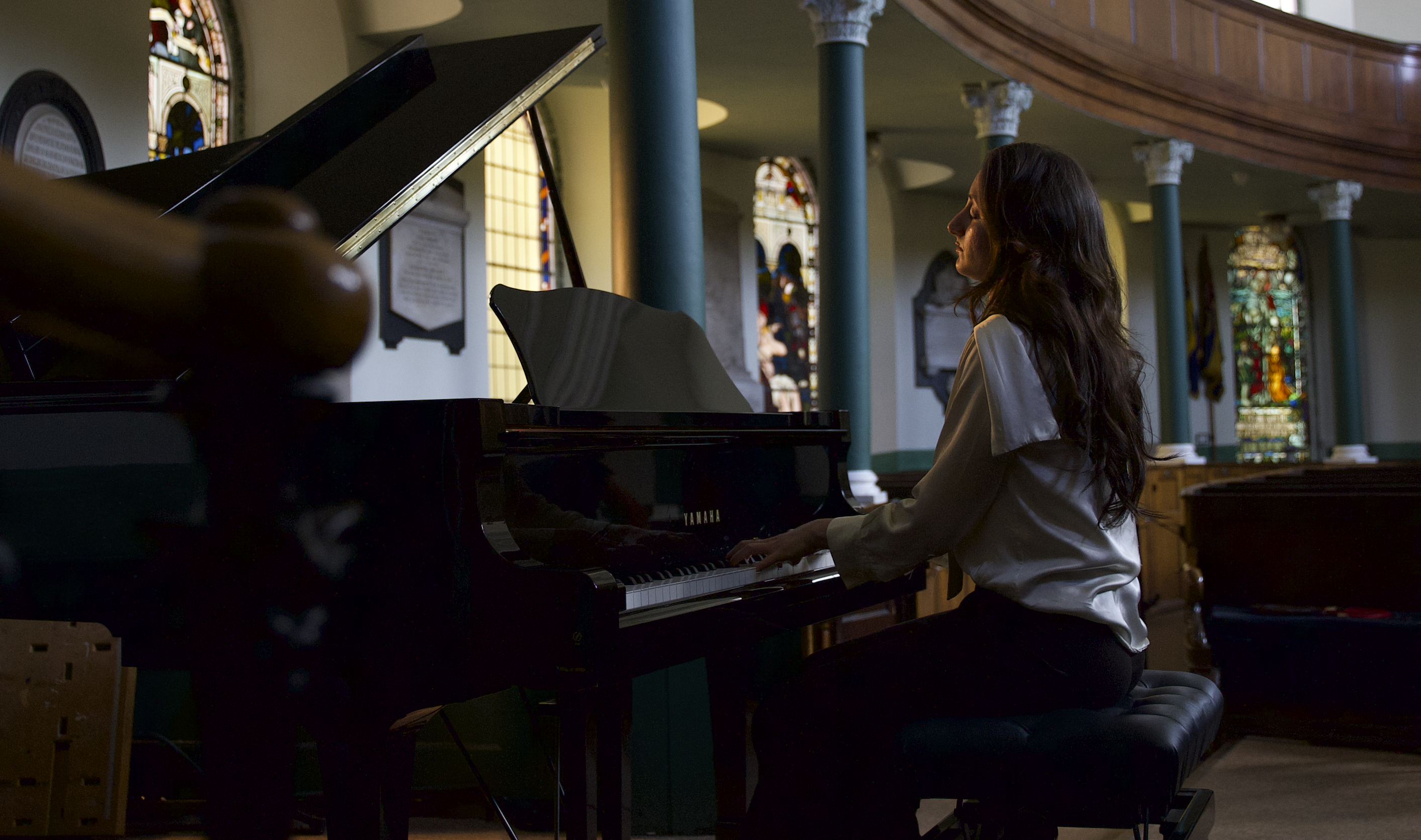Charly Ponziani at the piano